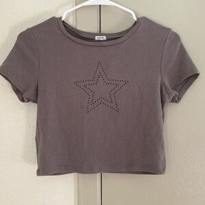 Grey Star Croptop